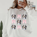 Bernadoodle Bows Relaxed Fit Printed USA Womenswear - Adult & Kids T-Shirts, Sweatshirts & Hoodies apparel design preview 1