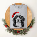 Bernese Mountain Santa Dog Lover Pet Soft - Adult & Kids T-Shirts, Sweatshirts & Hoodies apparel design preview 1