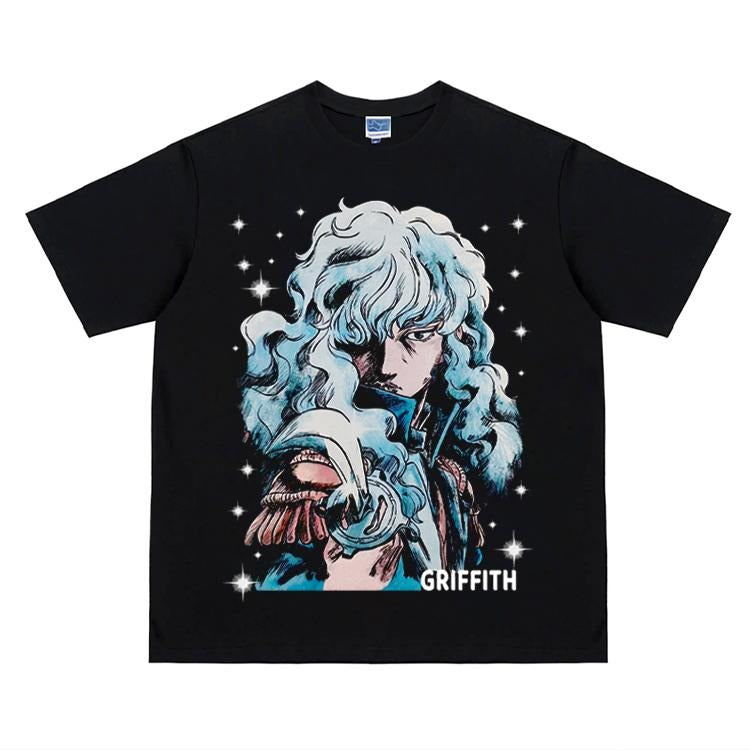 Berserk "Griffith" Heavyweight Vintage 100% Cotton - Adult & Kids T-Shirts, Sweatshirts & Hoodies apparel design preview 1