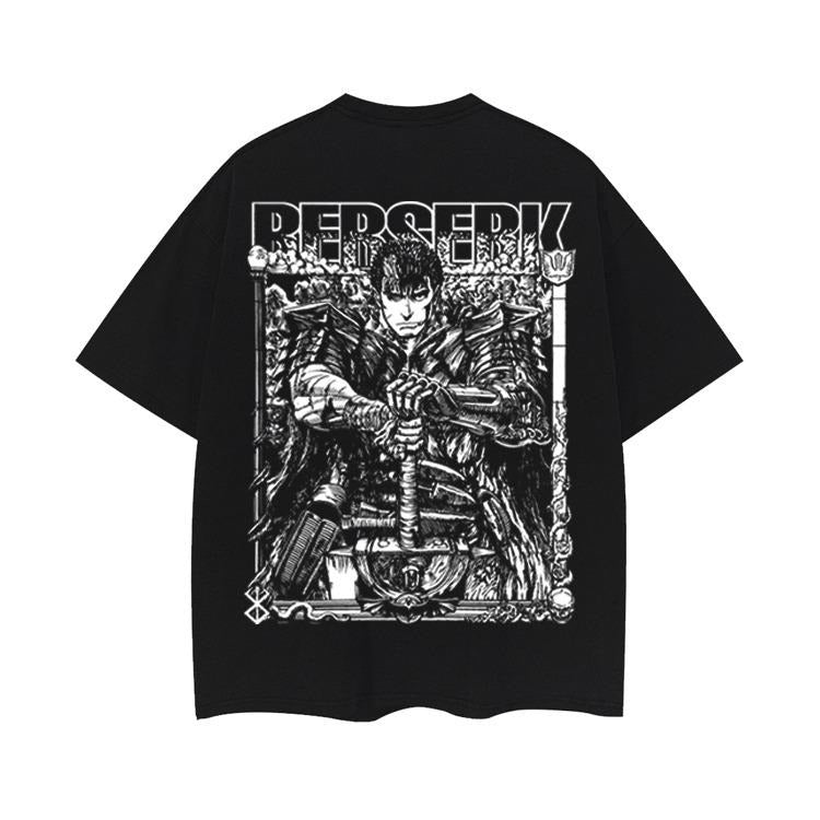 Berserk "Guts Ready Battle" Heavyweight Vintage 100% - Adult & Kids T-Shirts, Sweatshirts & Hoodies apparel design preview 1