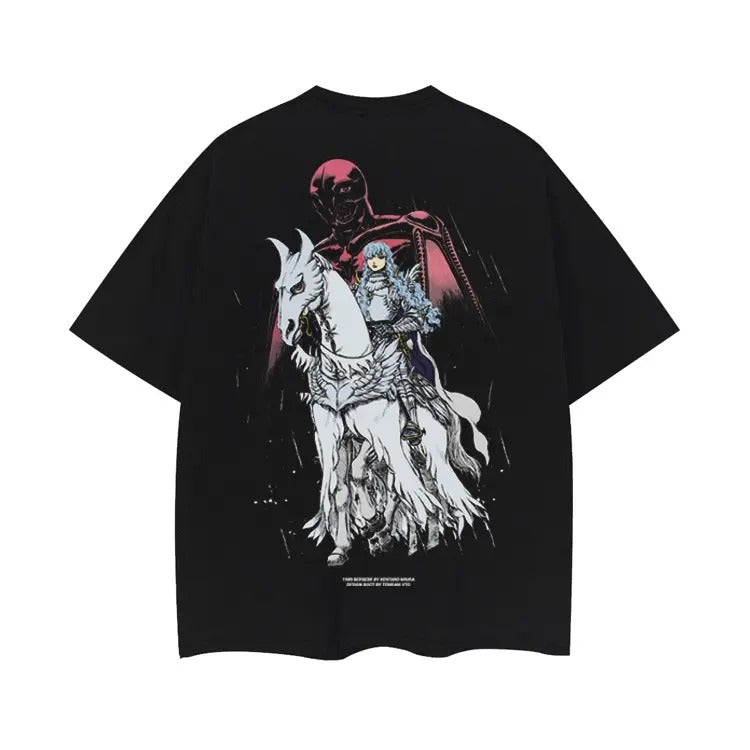 Berserk "White Knight Griffith" Heavyweight Vintage - Adult & Kids T-Shirts, Sweatshirts & Hoodies apparel design preview 1