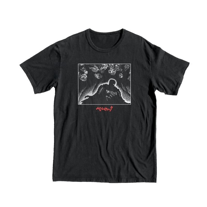 Berserk Monsters Anime Streetwear Menswear Top 3000 - Adult & Kids T-Shirts, Sweatshirts & Hoodies apparel design preview 1