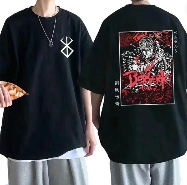 Berserk No.1 Japanese Hot Blooded Anime Print Casual - Adult & Kids T-Shirts, Sweatshirts & Hoodies apparel design preview 1