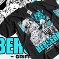 Berserk Griffith Japanese Anime Strip Guts Armour - Adult & Kids T-Shirts, Sweatshirts & Hoodies apparel design preview 1