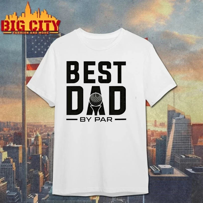 Best Dad By Par Modern Golf - Adult & Kids T-Shirts, Sweatshirts & Hoodies apparel design preview 1