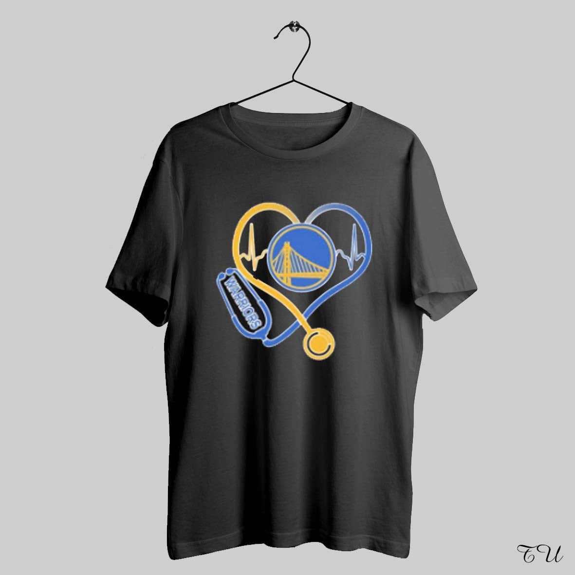 Best Golden State Warriors Caring Hearts Nurses - Adult & Kids T-Shirts, Sweatshirts & Hoodies apparel design preview 1