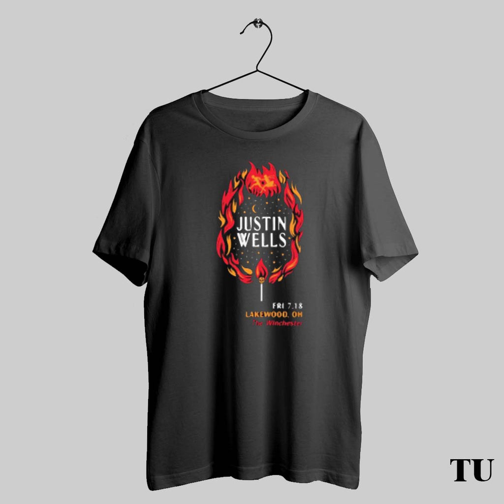 Best Justin Wells At The Winchester On Jul 18 2025 - Adult & Kids T-Shirts, Sweatshirts & Hoodies apparel design preview 1