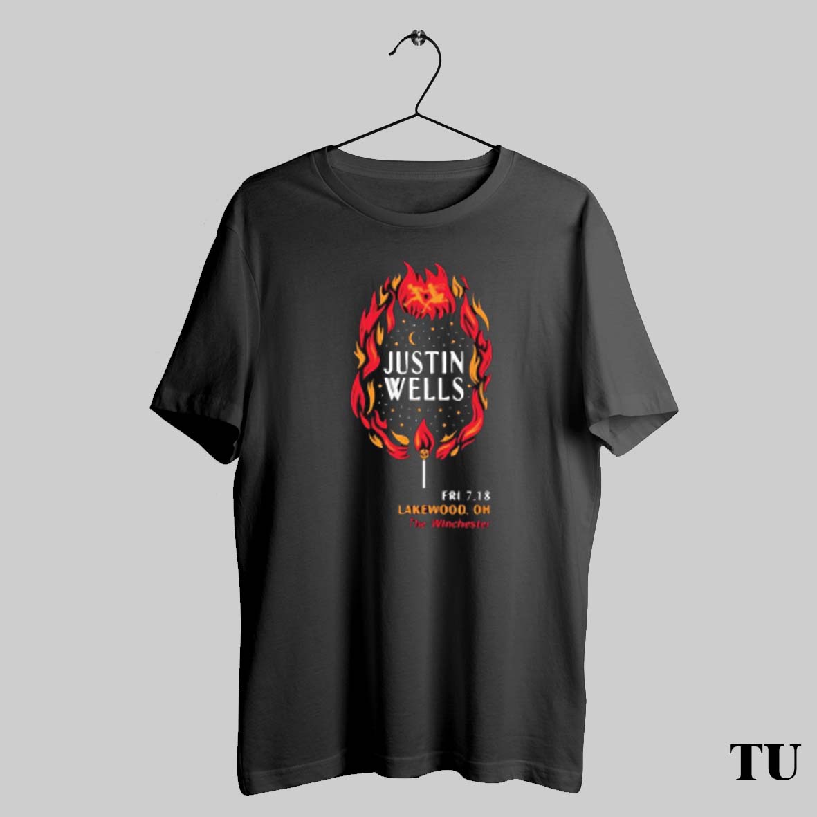 Best Justin Wells At The Winchester On Jul 18 2025 - Adult & Kids T-Shirts, Sweatshirts & Hoodies apparel design preview 1