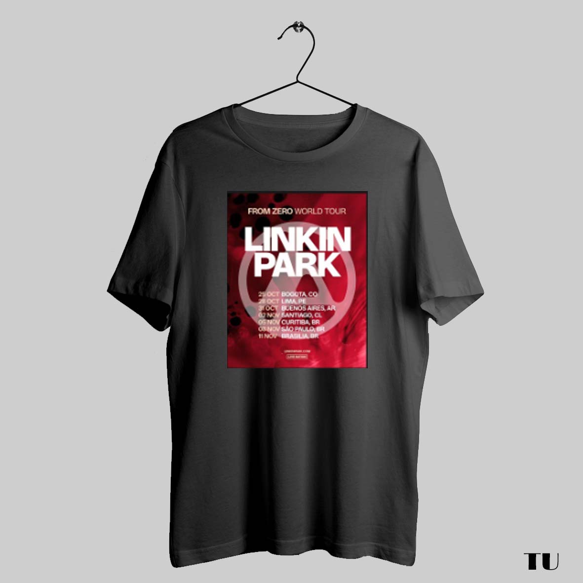 Best Linkin Park From Zero World Tour 2025 Dates List - Adult & Kids T-Shirts, Sweatshirts & Hoodies apparel design preview 1