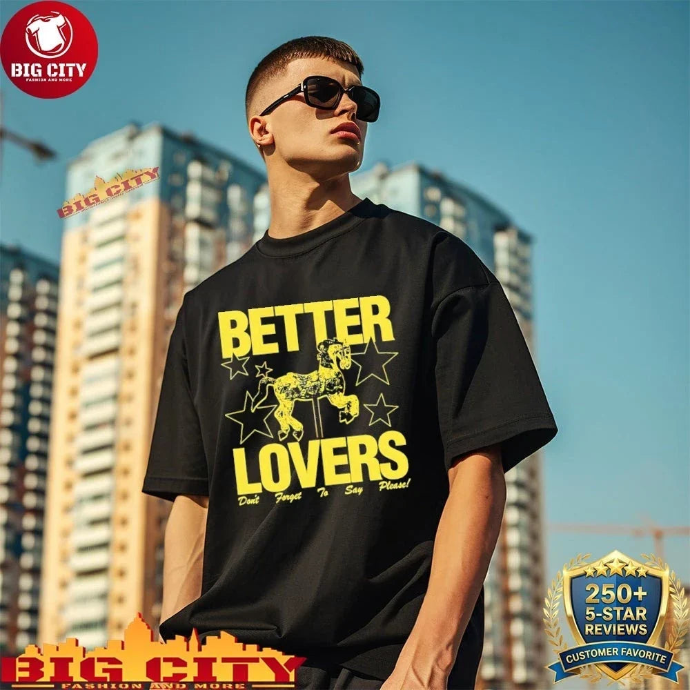 Better Lovers don’t forget Say Please - Adult & Kids T-Shirts, Sweatshirts & Hoodies apparel design preview 1