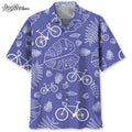 Bicycle Pattern Bike Lover Hawaiian - Adult & Kids T-Shirts, Sweatshirts & Hoodies apparel design preview 1