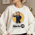 Biden Out Fallout Movies Cartoon - Adult & Kids T-Shirts, Sweatshirts & Hoodies apparel design preview 1
