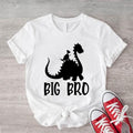 Big Brother Bro Saurus Sibling Announcement Dinosaur - Adult & Kids T-Shirts, Sweatshirts & Hoodies apparel design preview 1