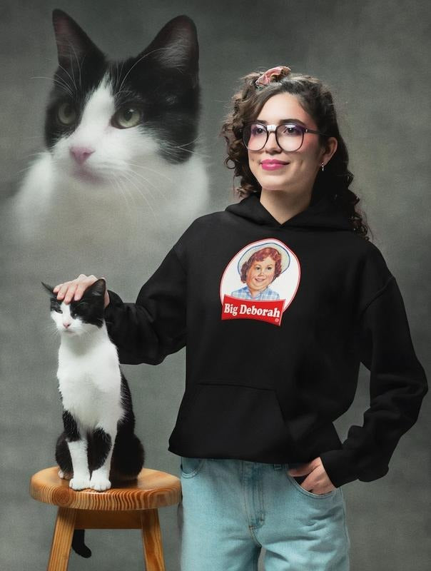 Big Deborah Cotton Fabric - Adult & Kids T-Shirts, Sweatshirts & Hoodies apparel design preview 1