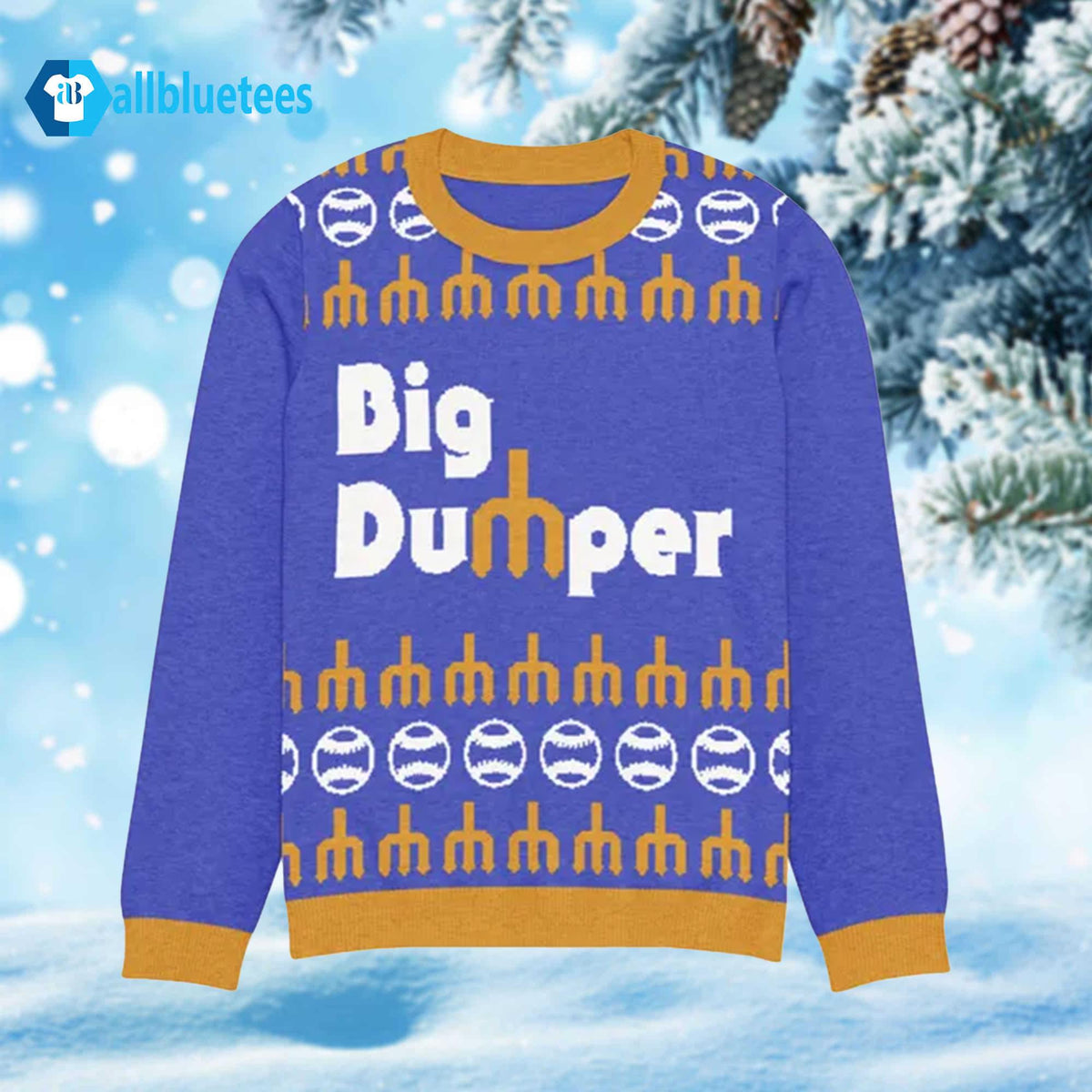 Big Dumper Ugly Christmas Sweater - Holiday Gift product image