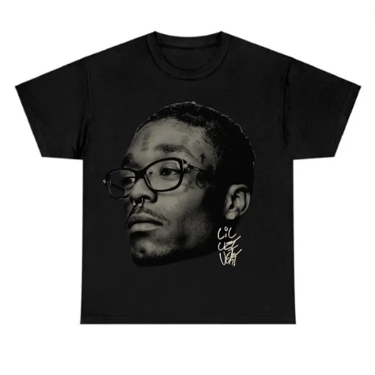 Big Face Lil Uzii Vert Black Casual Menswear - Adult & Kids T-Shirts, Sweatshirts & Hoodies apparel design preview 1