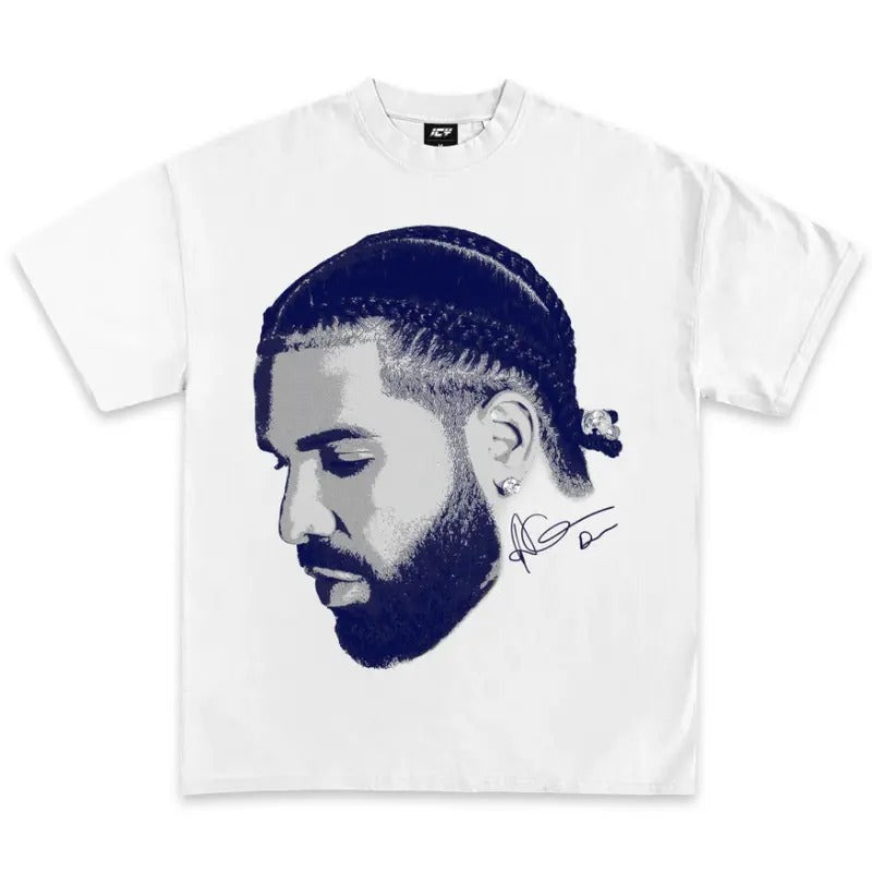 Big Face Navy Drake Rap Concert - Adult & Kids T-Shirts, Sweatshirts & Hoodies apparel design preview 1