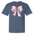 Big Pink Bow Comfort Colors 'NLB' - Adult & Kids T-Shirts, Sweatshirts & Hoodies apparel design preview 1