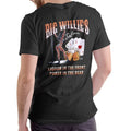Big Willie'S Saloon Casual Short Sleeve Top Poker - Adult & Kids T-Shirts, Sweatshirts & Hoodies apparel design preview 1