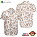 Bigfoot And Beach Tropical Button Up Hawaiian - Adult & Kids T-Shirts, Sweatshirts & Hoodies apparel design preview 1