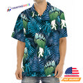 Bigfoot Footprint Palm Tree Hawaiian - Adult & Kids T-Shirts, Sweatshirts & Hoodies apparel design preview 1