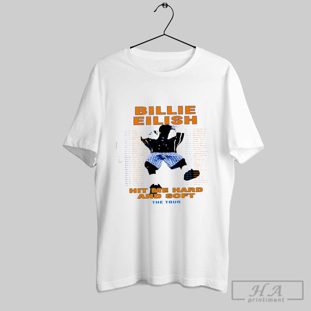 Billie Eilish Hit Me Hard And Soft The Tour Shir - Adult & Kids T-Shirts, Sweatshirts & Hoodies apparel design preview 1