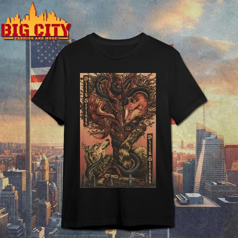 Billy Strings Athens GA Concert Feb 6-7 2026 Poster - Adult & Kids T-Shirts, Sweatshirts & Hoodies apparel design preview 1