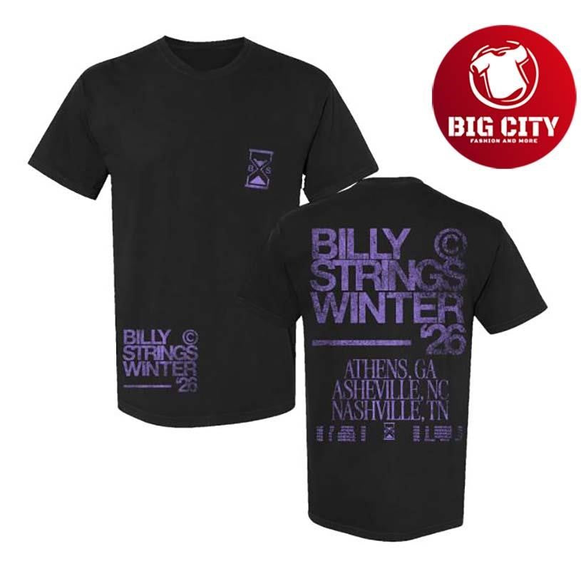 Billy Strings Hourglass Two Sided - Adult & Kids T-Shirts, Sweatshirts & Hoodies apparel design preview 1
