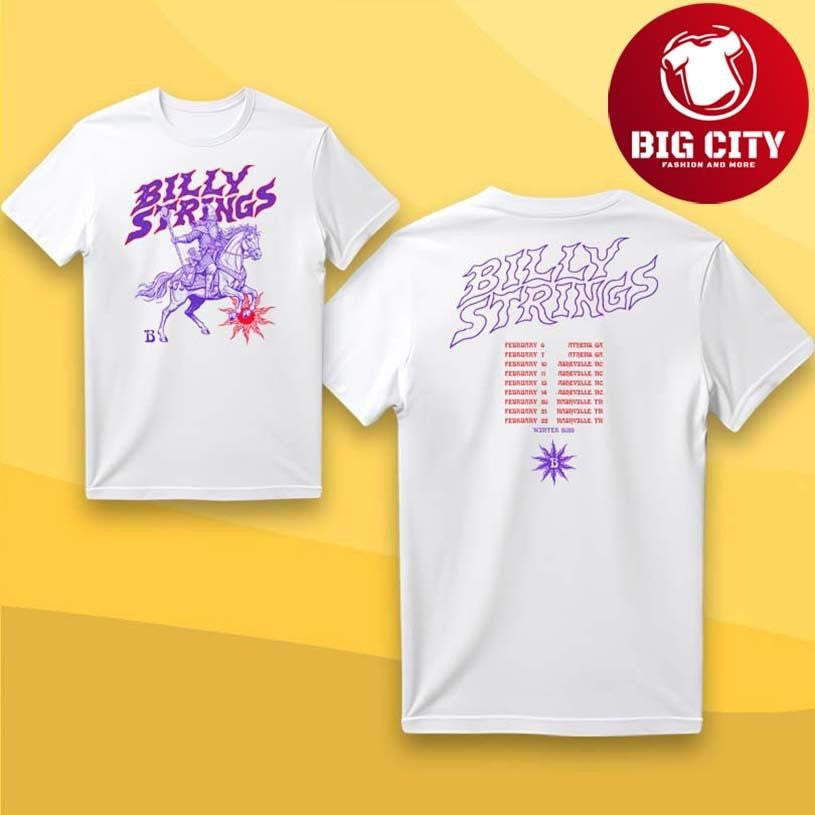 Billy Strings Knight's Tale Two Sided - Adult & Kids T-Shirts, Sweatshirts & Hoodies apparel design preview 1