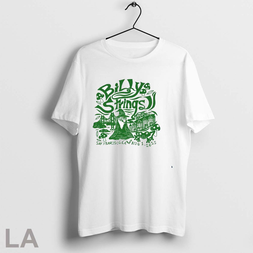 Billy Strings San Francisco Wizard - Adult & Kids T-Shirts, Sweatshirts & Hoodies apparel design preview 1