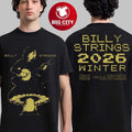 Billy Strings Winter 2026 Tour Merch Banjo Two Sided - Adult & Kids T-Shirts, Sweatshirts & Hoodies apparel design preview 1