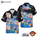 Bingo Number Ball Casino Game Hawaiian - Adult & Kids T-Shirts, Sweatshirts & Hoodies apparel design preview 1