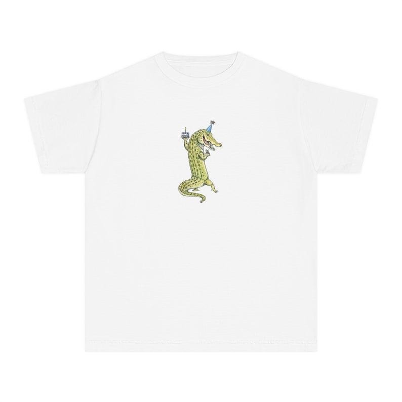 Crocodile Baby Girl Retro Cake Coquette Funny Y2k 90s - Adult & Kids T-Shirts, Sweatshirts & Hoodies apparel design preview 1