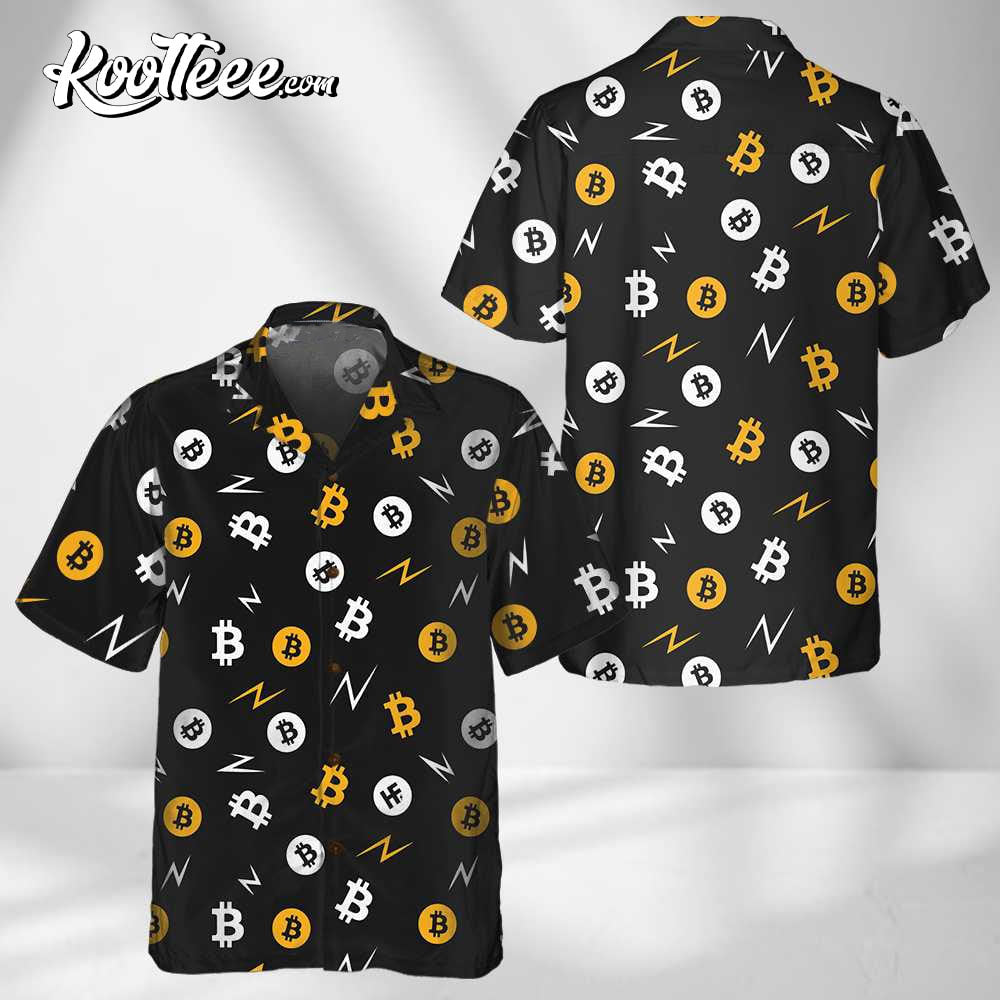 Bitcoin Miner Unique Hawaiian - Adult & Kids T-Shirts, Sweatshirts & Hoodies apparel design preview 1
