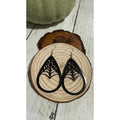 Black Acrylic Spider Web Earrings Laser Cut Halloween - Adult & Kids T-Shirts, Sweatshirts & Hoodies apparel design preview 1