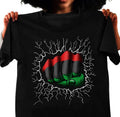Black African American Fist Power BLM People Full - Adult & Kids T-Shirts, Sweatshirts & Hoodies apparel design preview 1