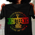 Black American Freedom Emancipation Day Juneteenth - Adult & Kids T-Shirts, Sweatshirts & Hoodies apparel design preview 1