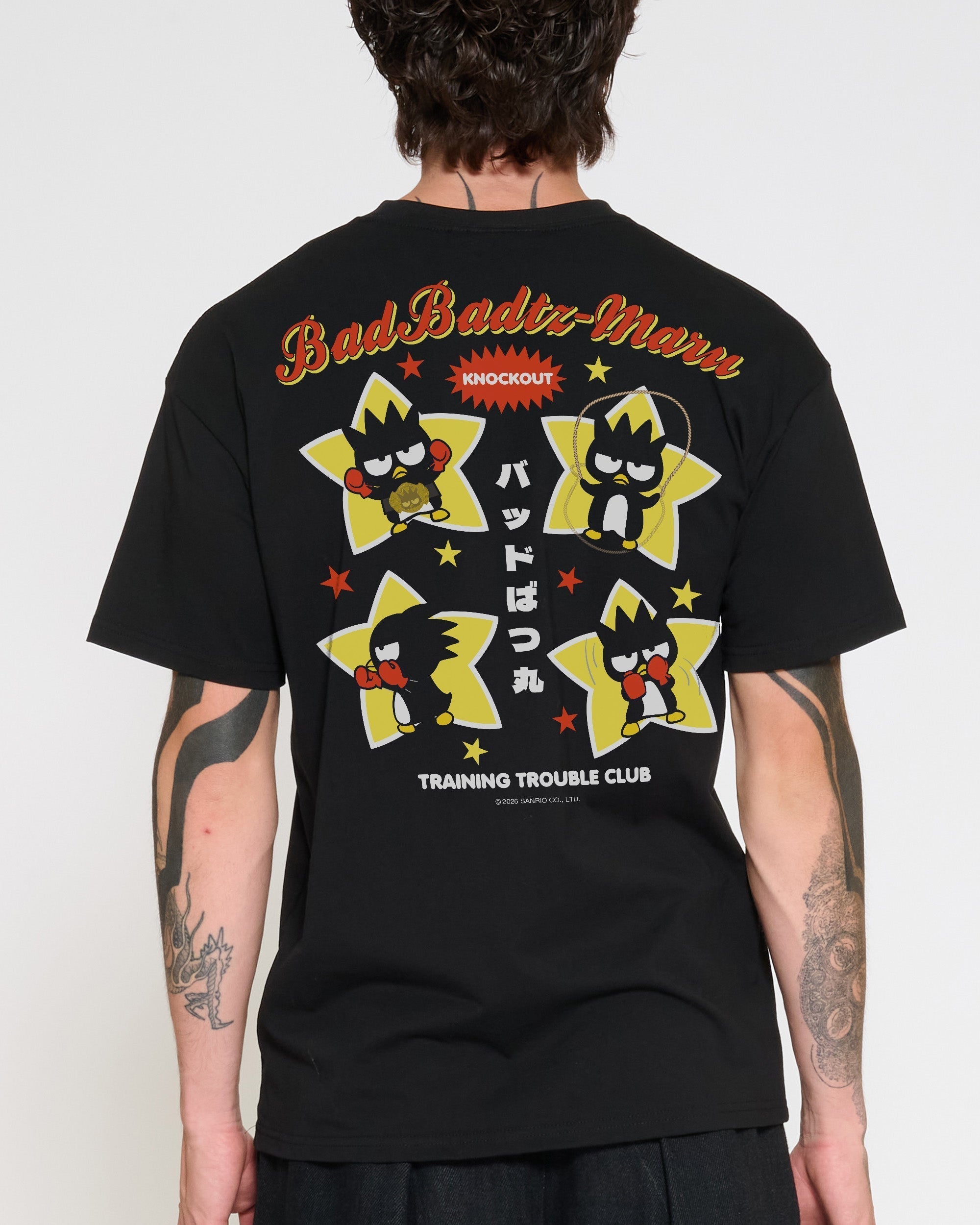 Bad Badtz-Maru Training Trouble - Adult & Kids T-Shirts, Sweatshirts & Hoodies apparel design preview 1