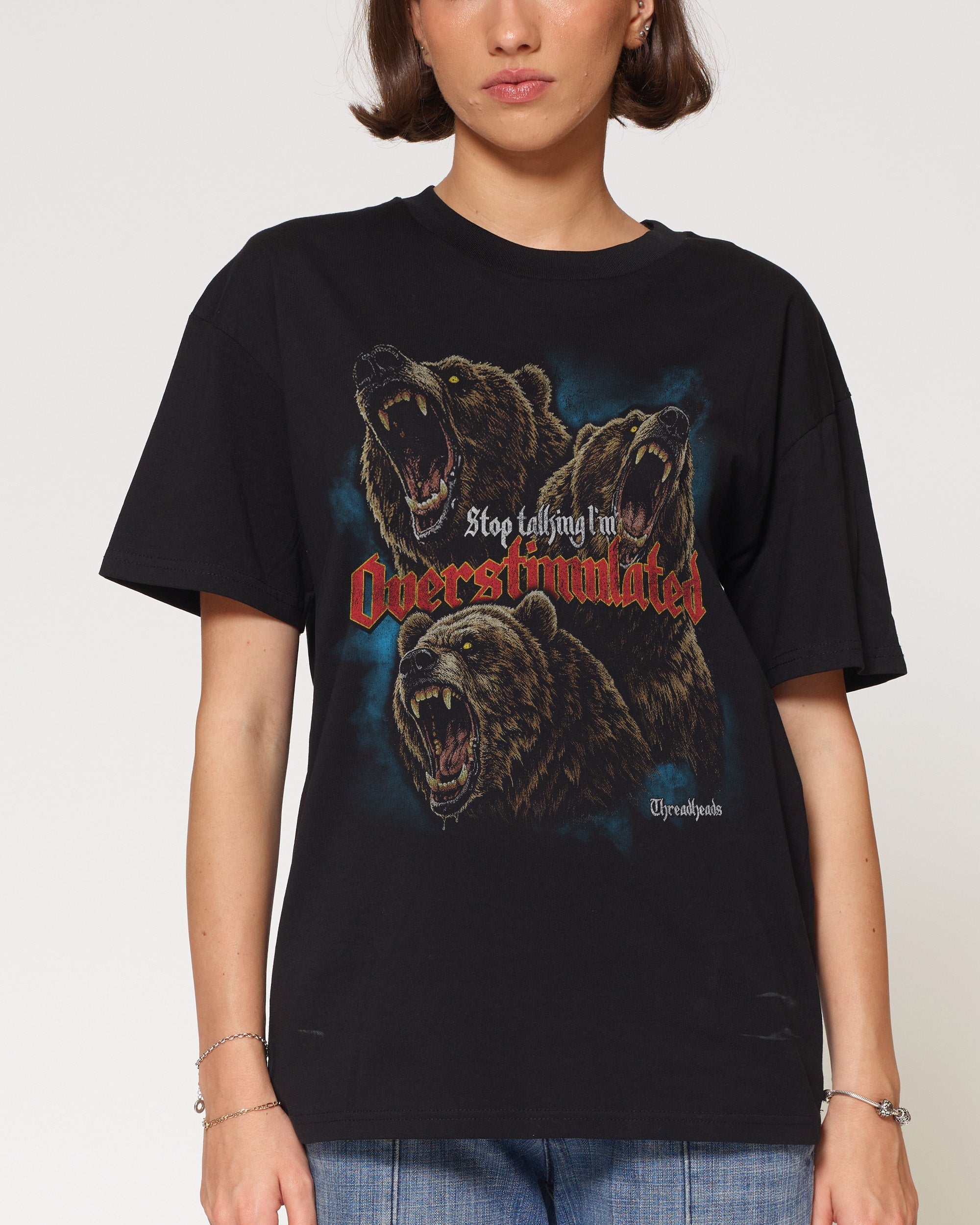 I'm Overstimulated - Adult & Kids T-Shirts, Sweatshirts & Hoodies apparel design preview 1