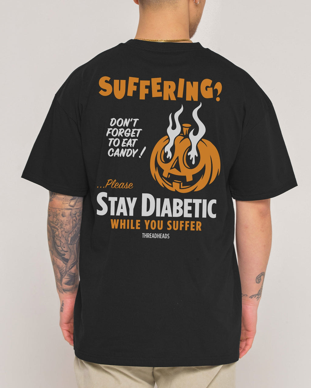 Stay Diabetic While You Suffer - Adult & Kids T-Shirts, Sweatshirts & Hoodies apparel design preview 1