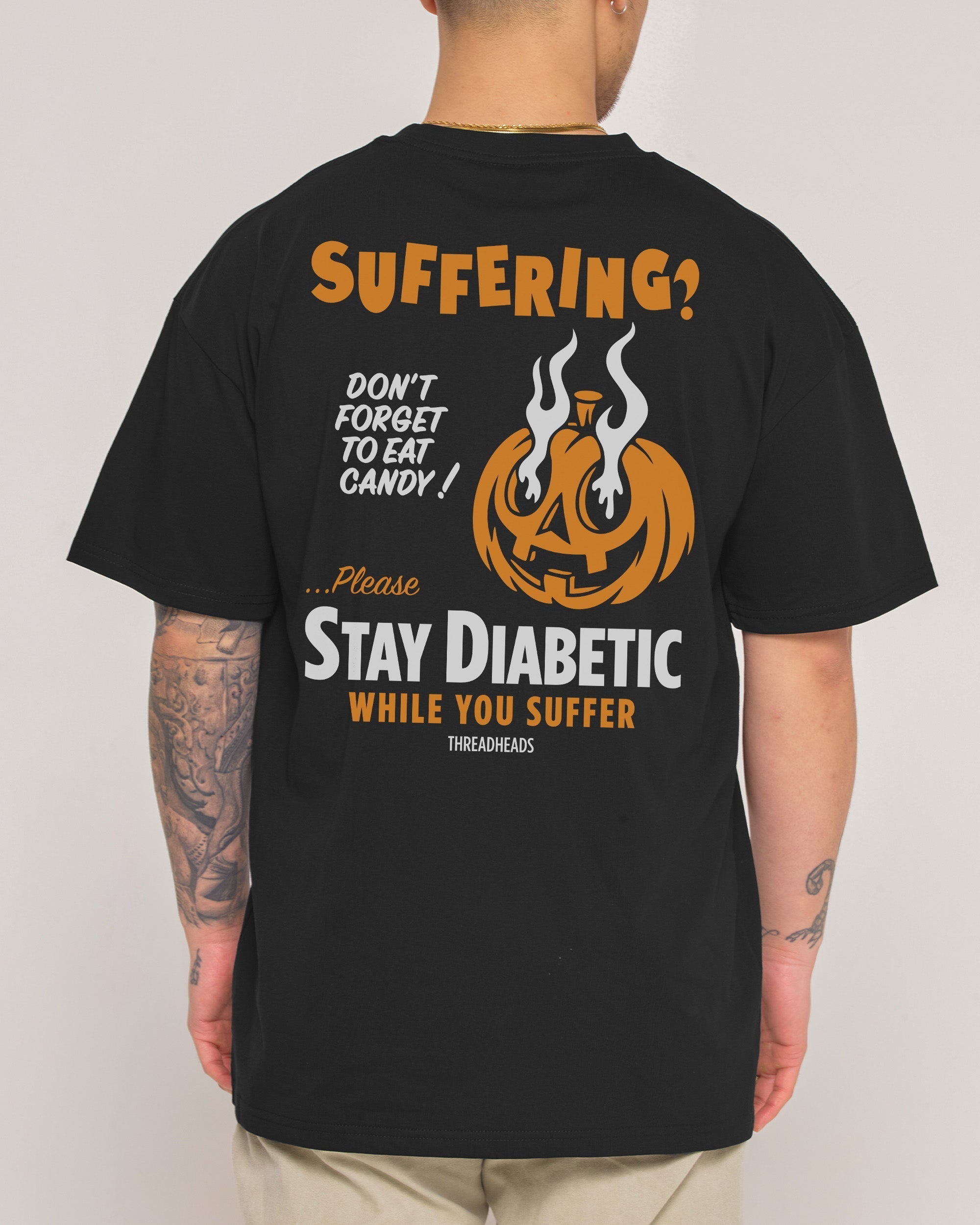 Stay Diabetic While You Suffer - Adult & Kids T-Shirts, Sweatshirts & Hoodies apparel design preview 1