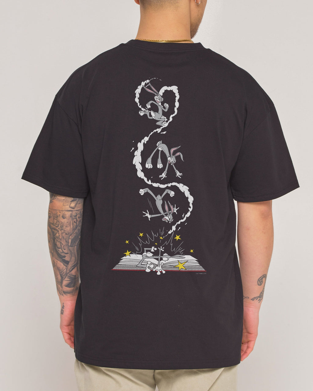 Bugs Bunny Book Crash - Adult & Kids T-Shirts, Sweatshirts & Hoodies apparel design preview 1