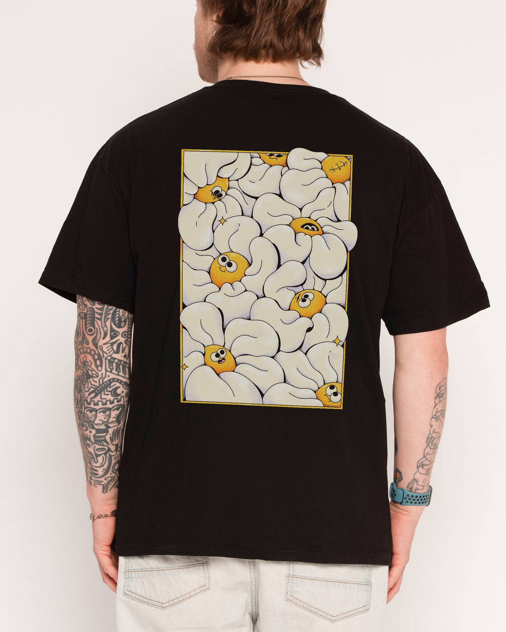 Among the Daisies Front and Back - Adult & Kids T-Shirts, Sweatshirts & Hoodies apparel design preview 1