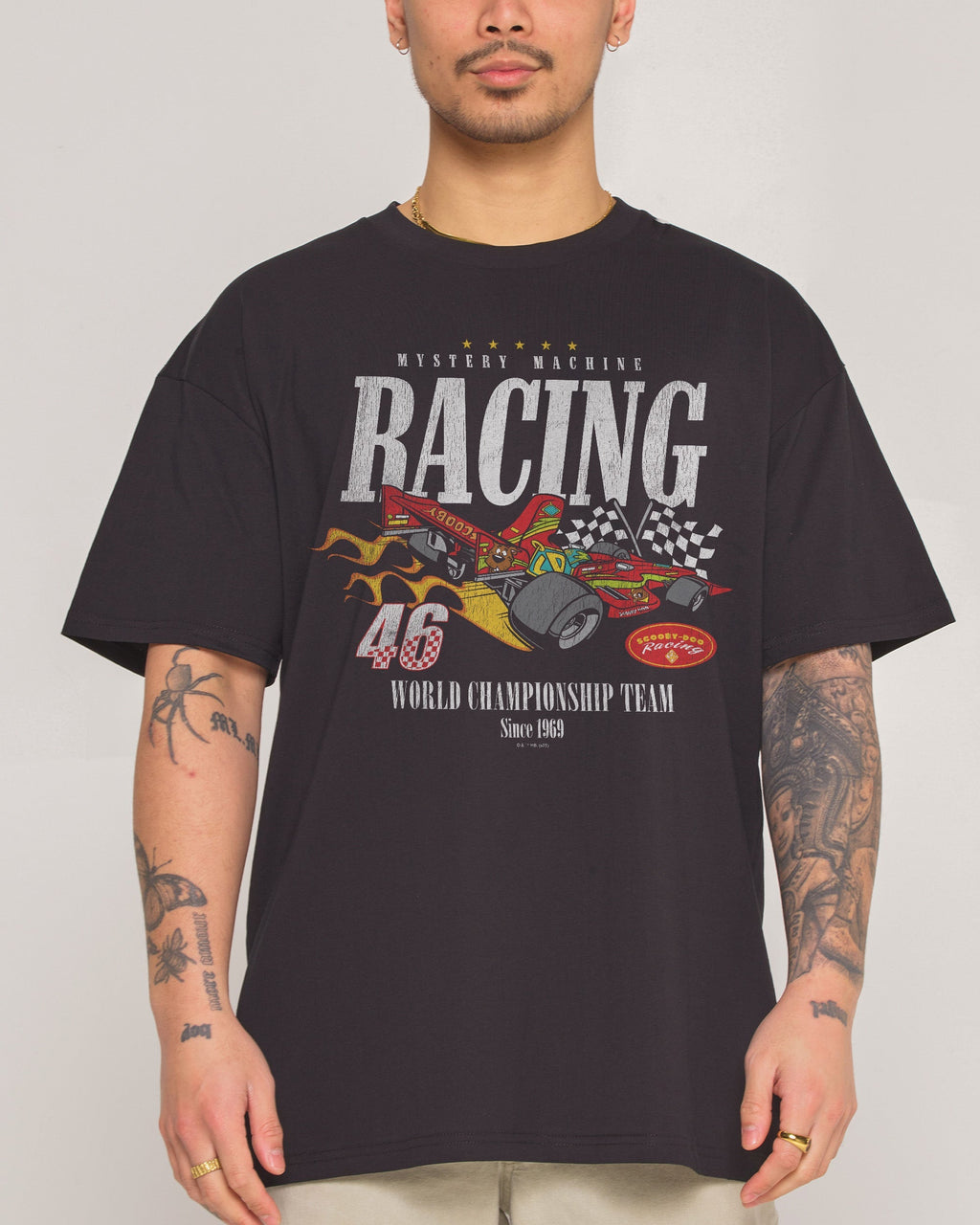 Scooby-Doo Racing - Adult & Kids T-Shirts, Sweatshirts & Hoodies apparel design preview 1