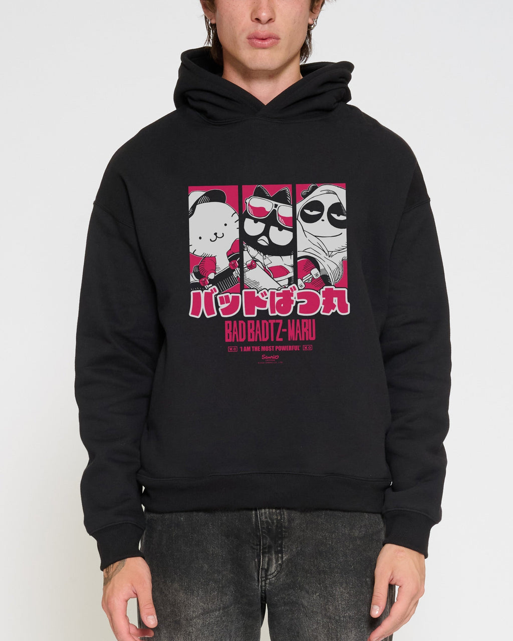 Bad Badtz-Maru Skate - Adult & Kids T-Shirts, Sweatshirts & Hoodies apparel design preview 1