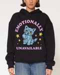 Emotionally Unavailable Cat - Adult & Kids T-Shirts, Sweatshirts & Hoodies apparel design preview 1