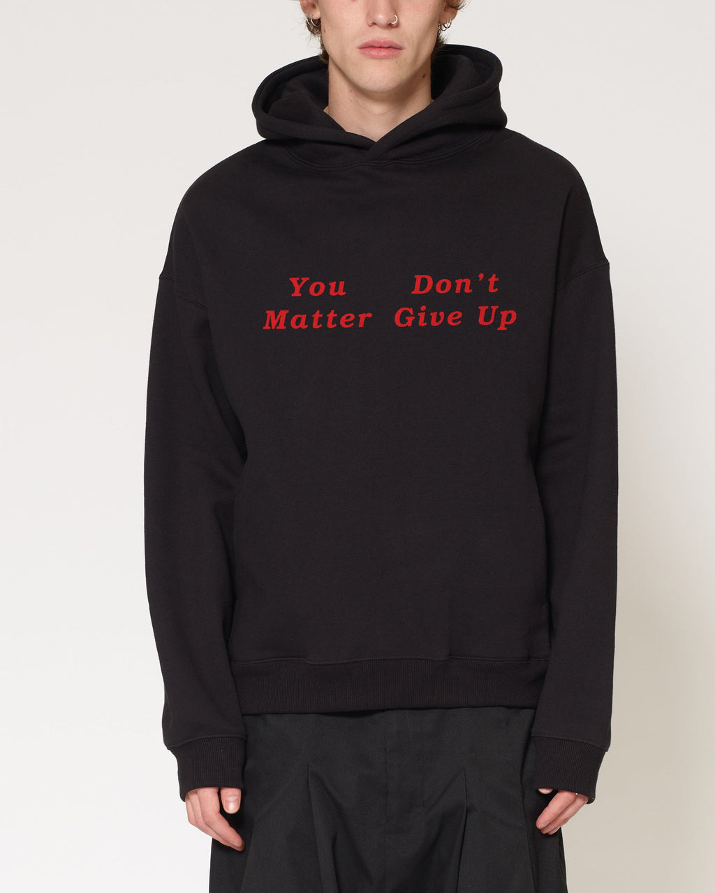You Don't Matter Give Up - Adult & Kids T-Shirts, Sweatshirts & Hoodies apparel design preview 1