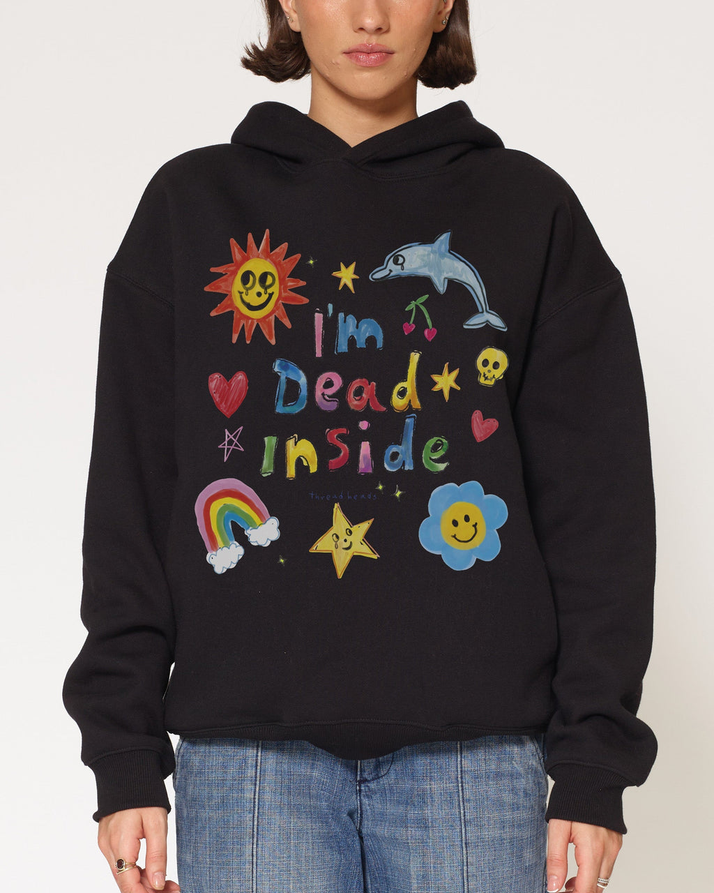 I'm Dead Inside - Adult & Kids T-Shirts, Sweatshirts & Hoodies apparel design preview 1