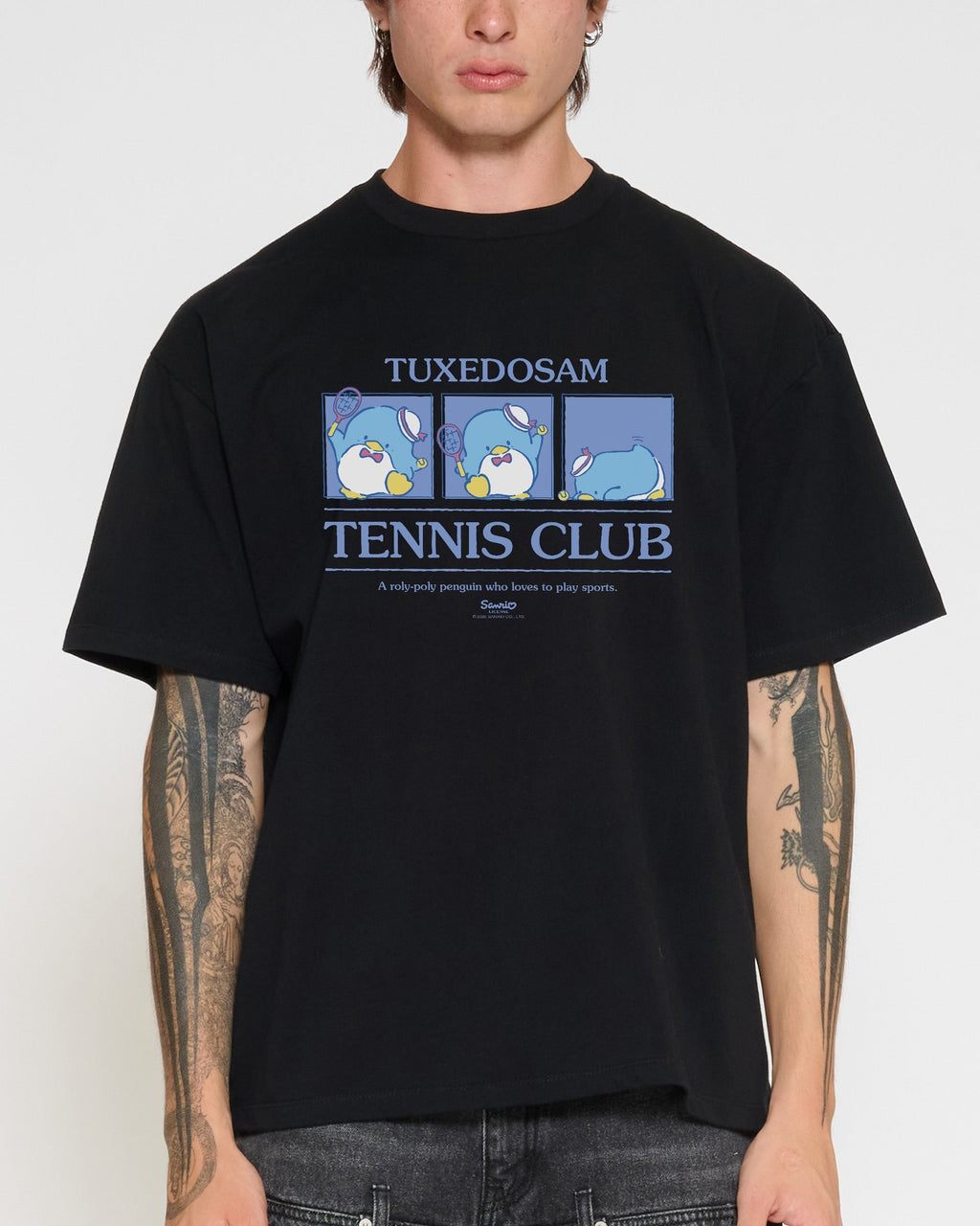 Tuxedo Sam Tennis Club Oversized - Adult & Kids T-Shirts, Sweatshirts & Hoodies apparel design preview 1