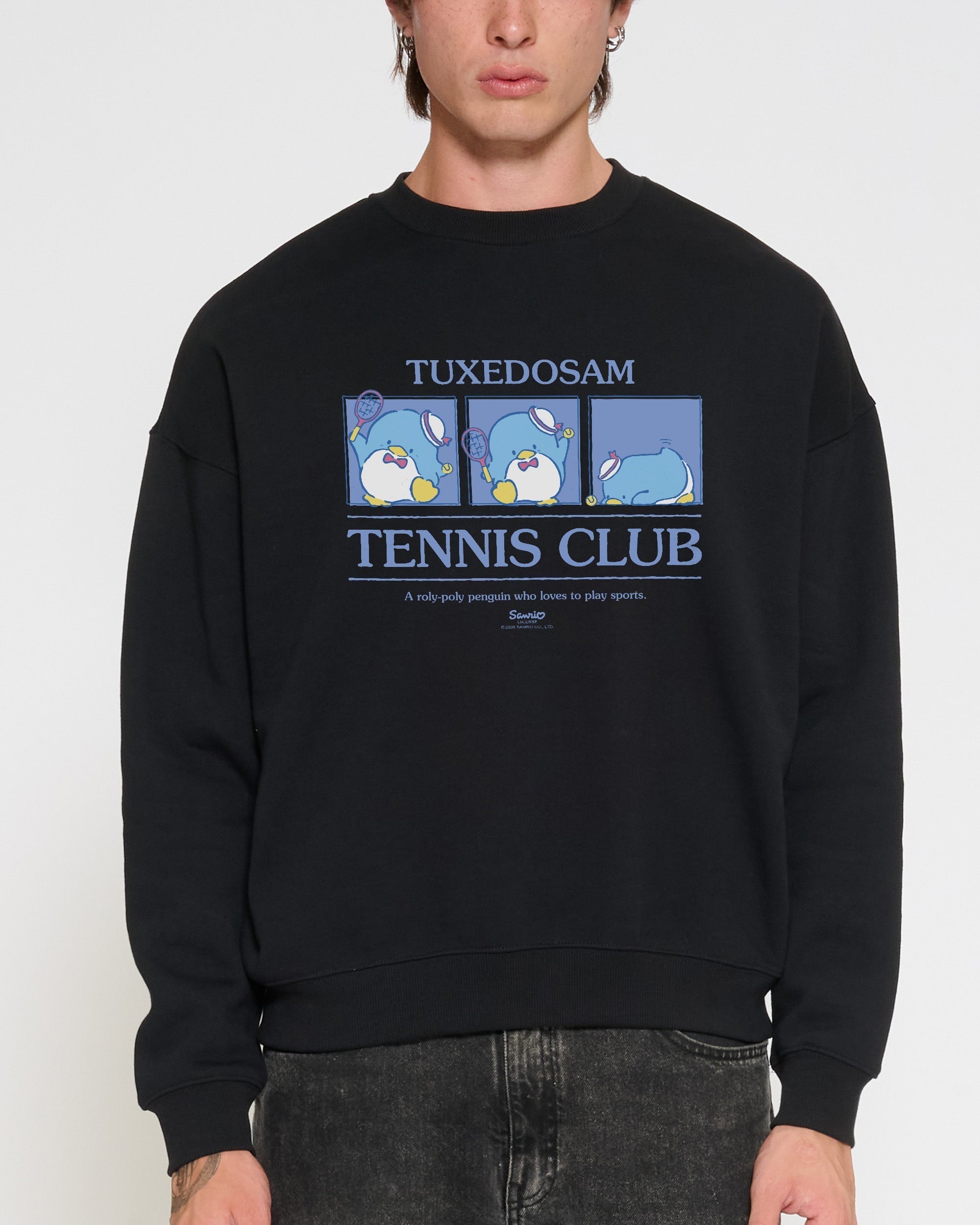 Tuxedo Sam Tennis Club - Adult & Kids T-Shirts, Sweatshirts & Hoodies apparel design preview 1